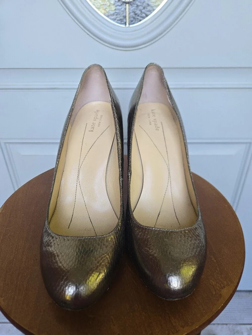 Kate Spade Carolina Pumps Pewter